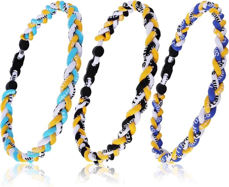 Dixlp Store Baseball Necklaces, 3 Pack, Fashion Tornado Design for Sports Fan Baseball Necklace, Great-Hit with Box, Baseball Theme Party Gifts - Image 1